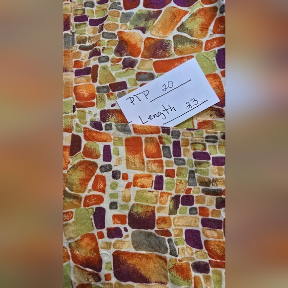 Christopher Banks jacket top colorful size Medium - Picture 7 of 8